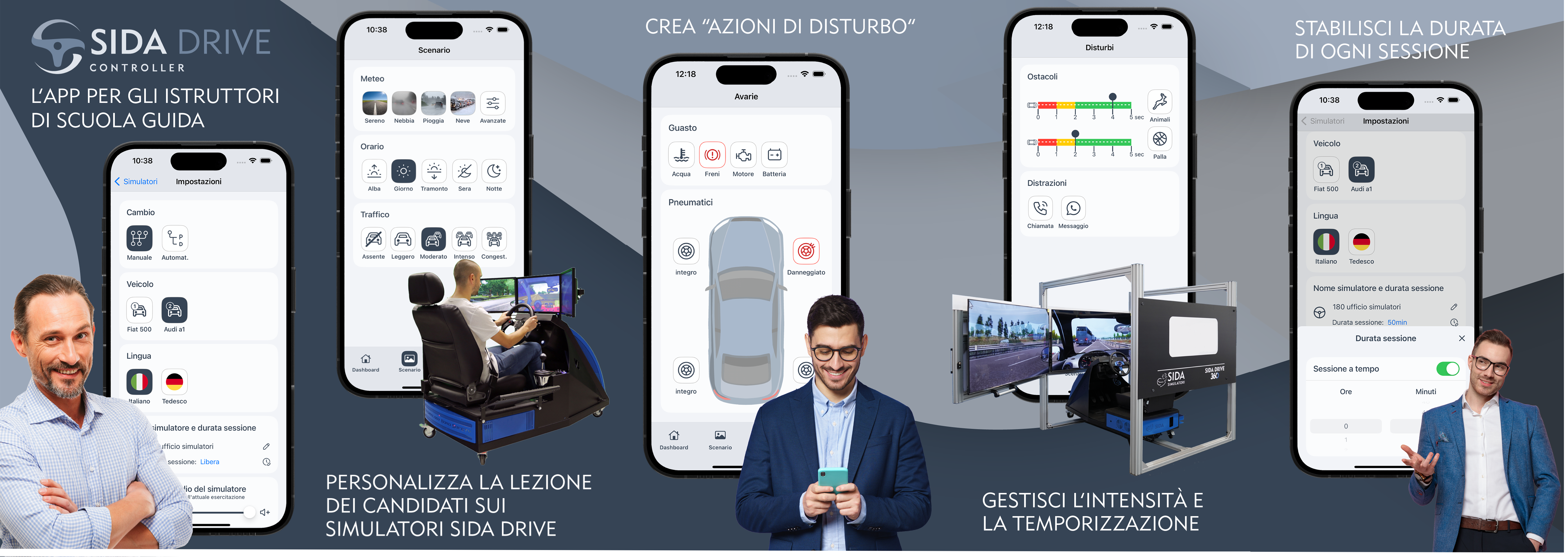 SIDA DRIVE - simulatore di guida - SIDA DRIVE Controller
